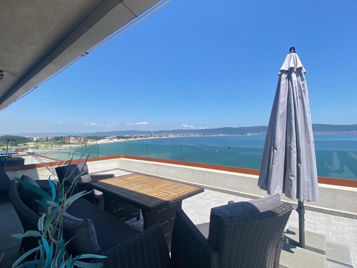 Paradiso 'В' 607 Large Luxury Apartment Nesebar Bagian luar foto