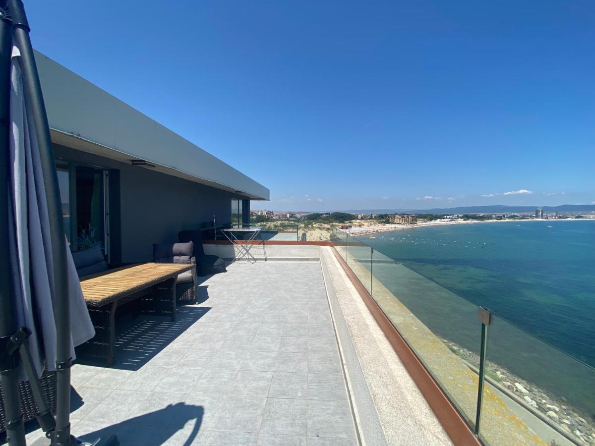 Paradiso 'В' 607 Large Luxury Apartment Nesebar Bagian luar foto