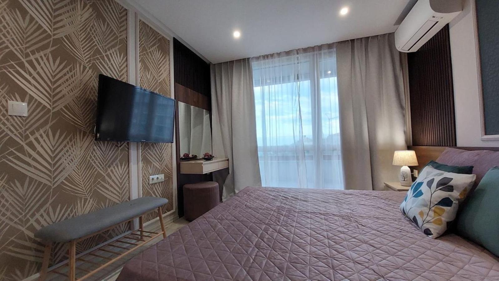 Paradiso 'В' 607 Large Luxury Apartment Nesebar Bagian luar foto