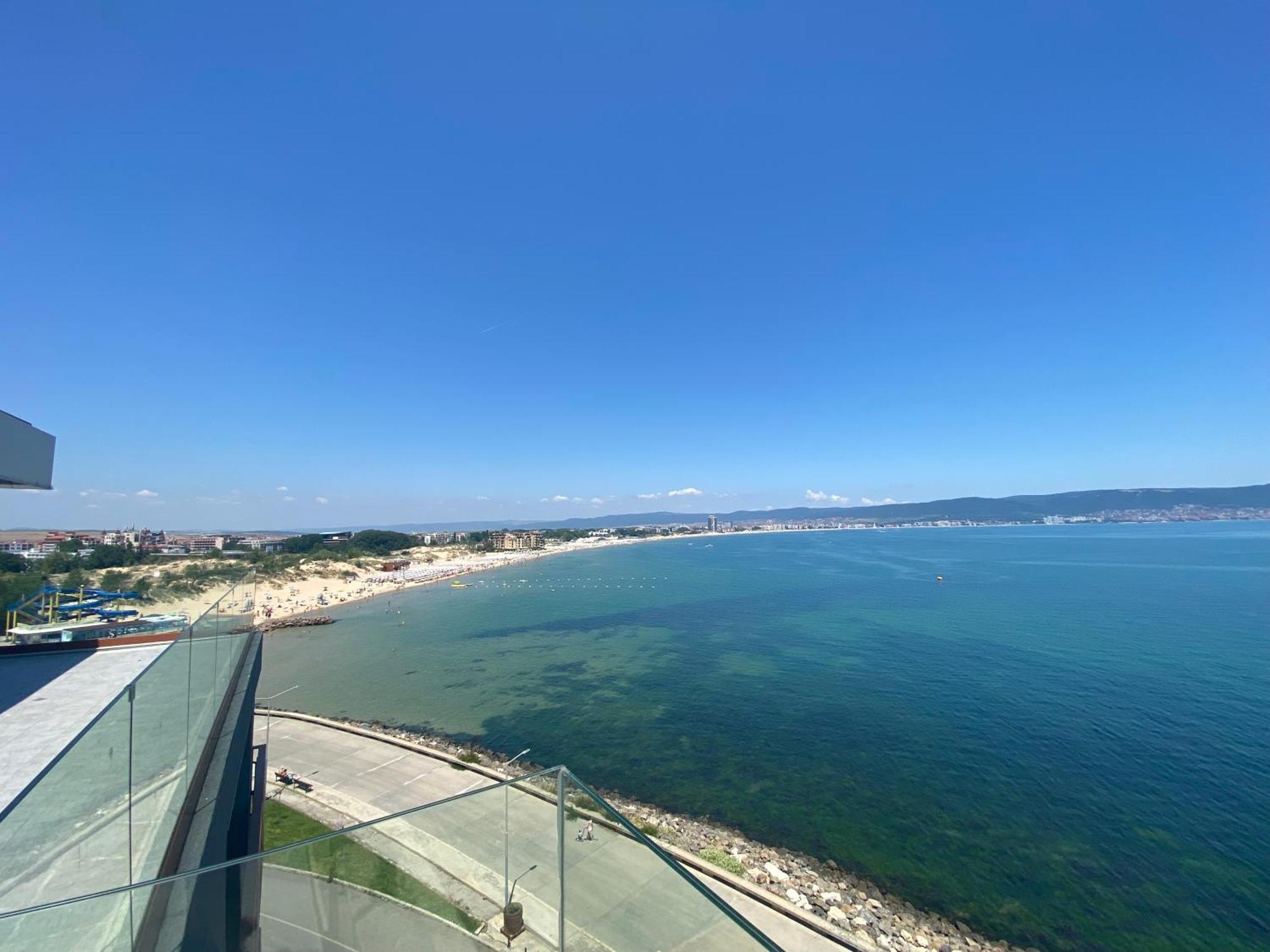 Paradiso 'В' 607 Large Luxury Apartment Nesebar Bagian luar foto
