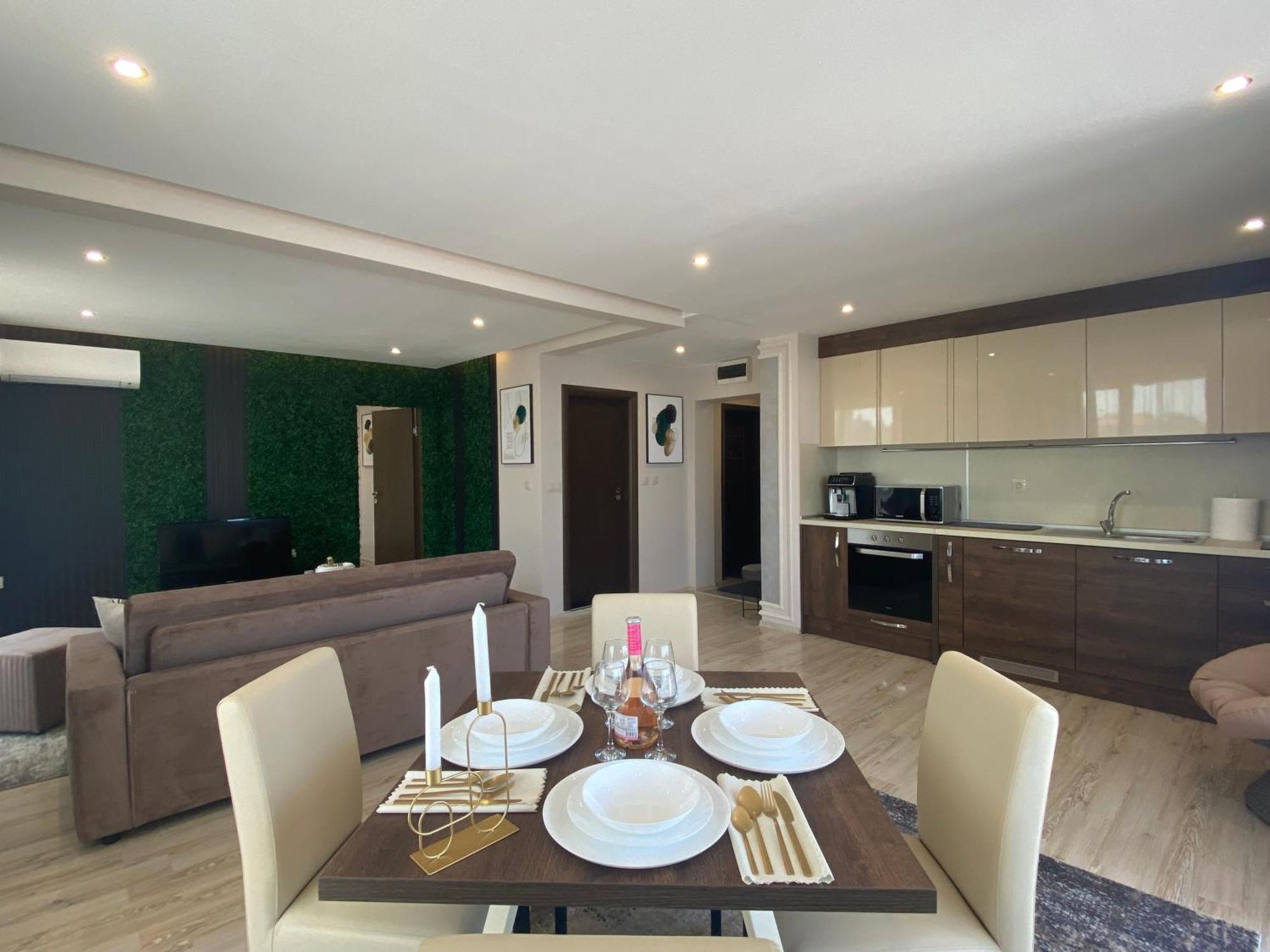 Paradiso 'В' 607 Large Luxury Apartment Nesebar Bagian luar foto