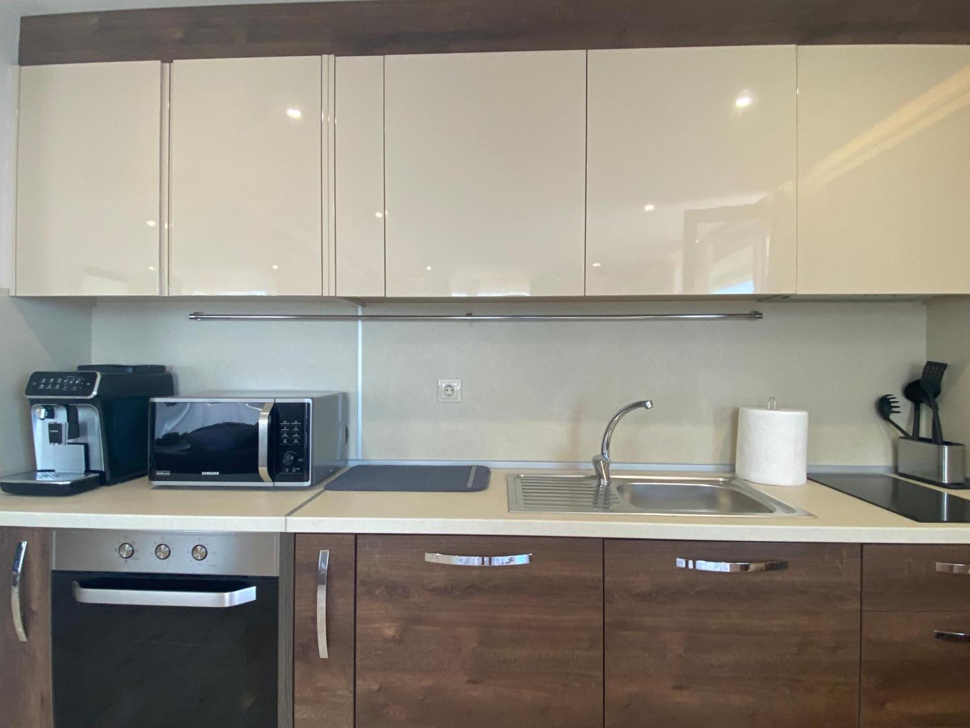 Paradiso 'В' 607 Large Luxury Apartment Nesebar Bagian luar foto