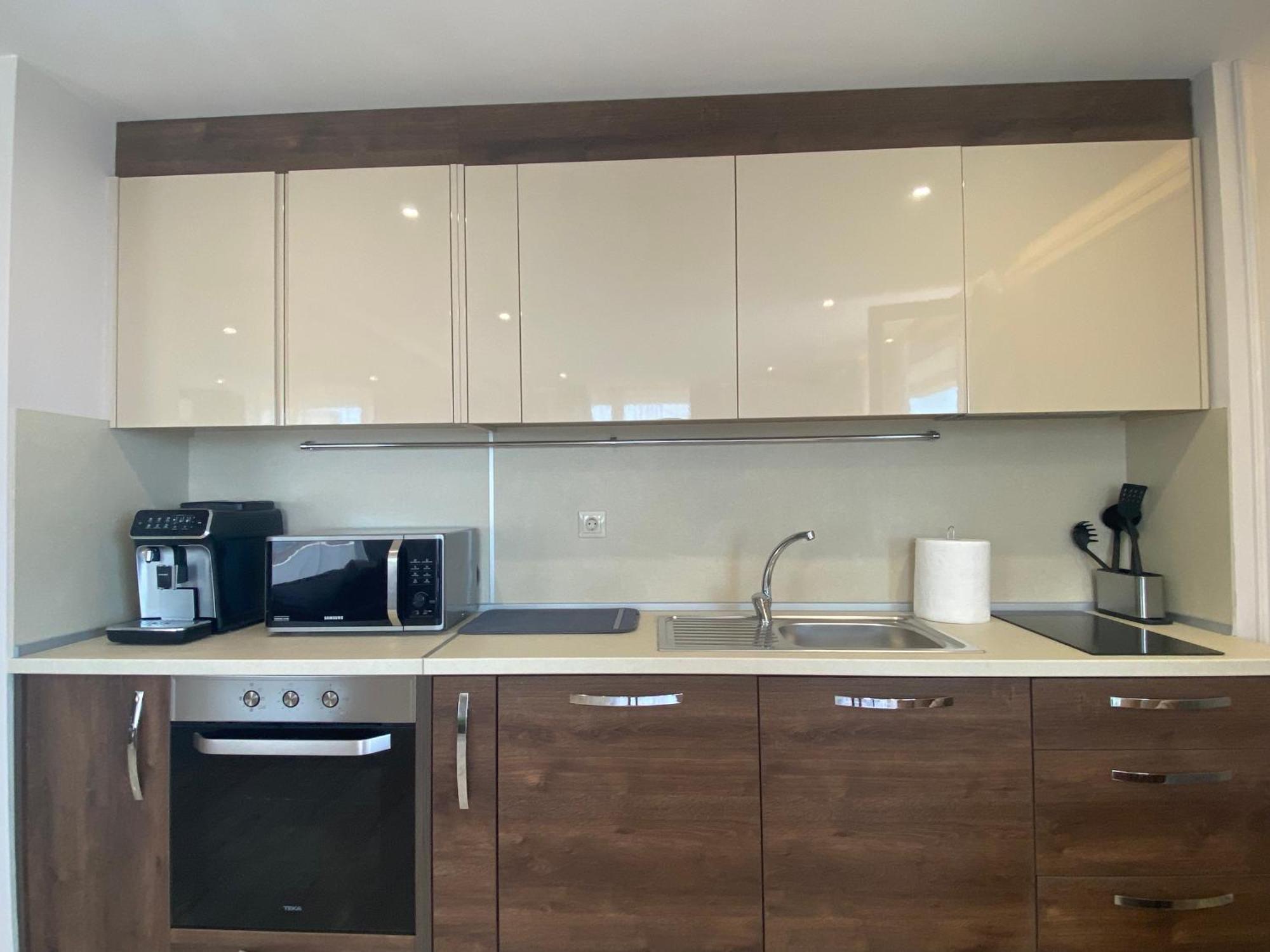 Paradiso 'В' 607 Large Luxury Apartment Nesebar Bagian luar foto