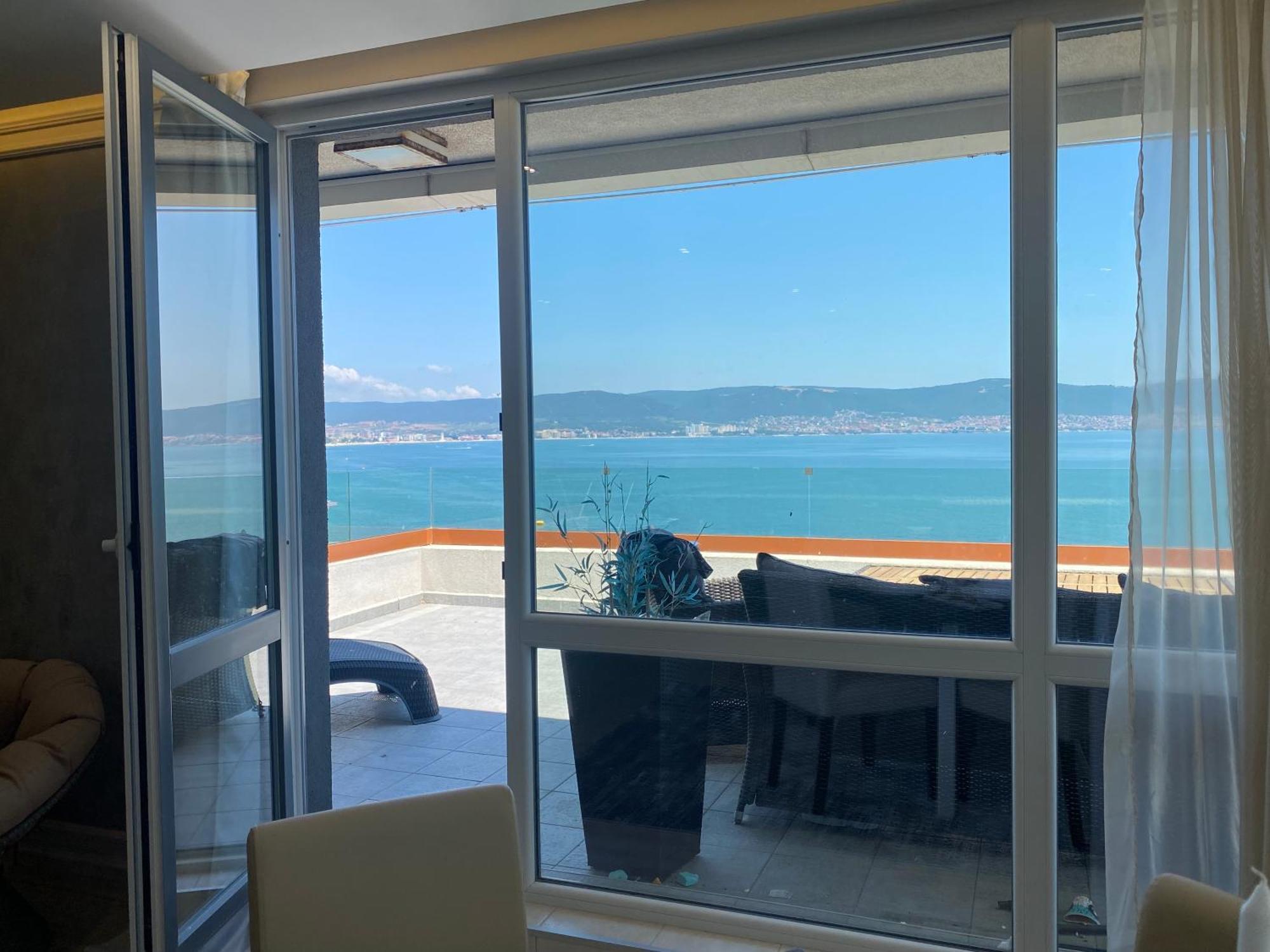 Paradiso 'В' 607 Large Luxury Apartment Nesebar Bagian luar foto