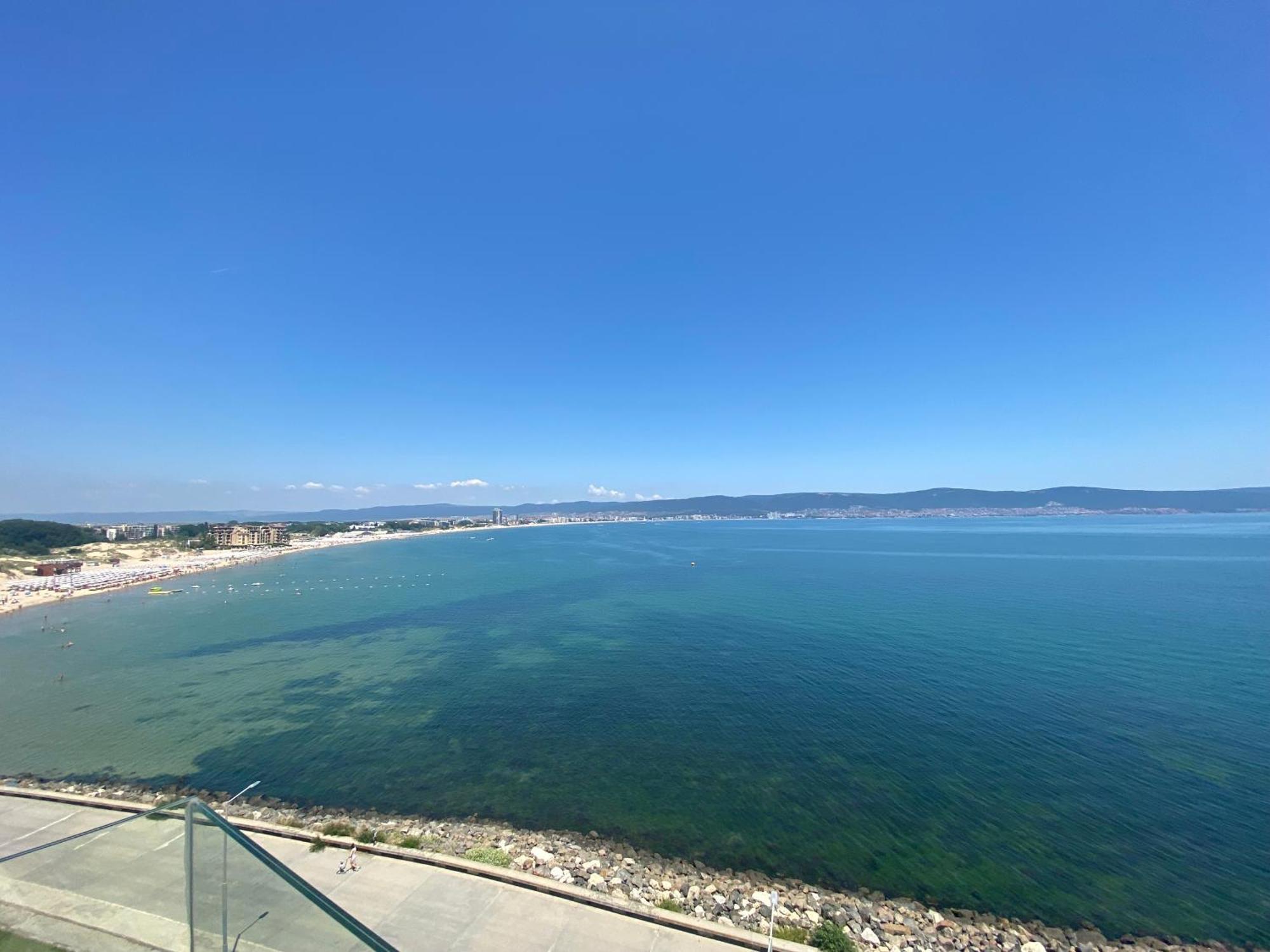 Paradiso 'В' 607 Large Luxury Apartment Nesebar Bagian luar foto
