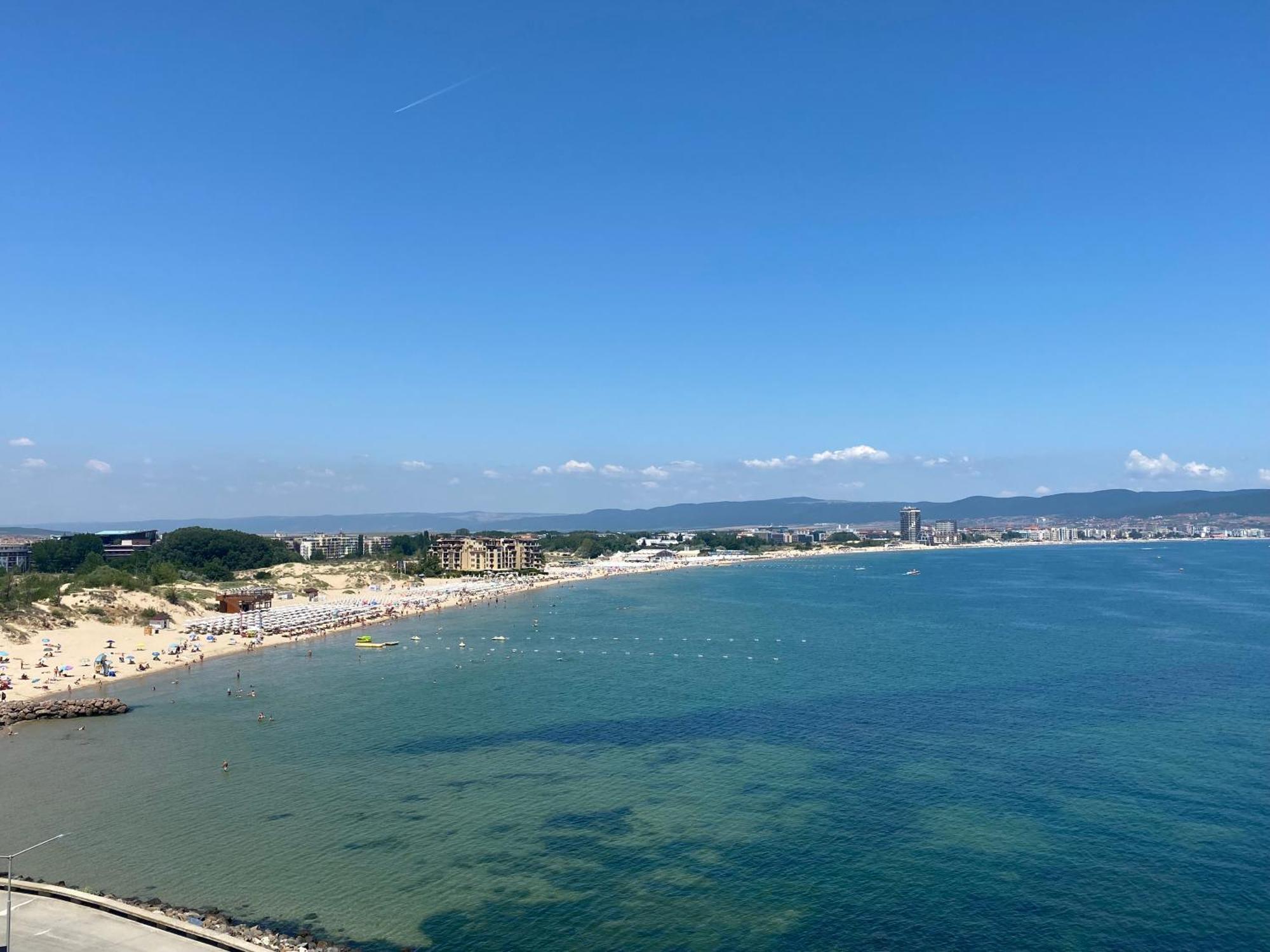 Paradiso 'В' 607 Large Luxury Apartment Nesebar Bagian luar foto